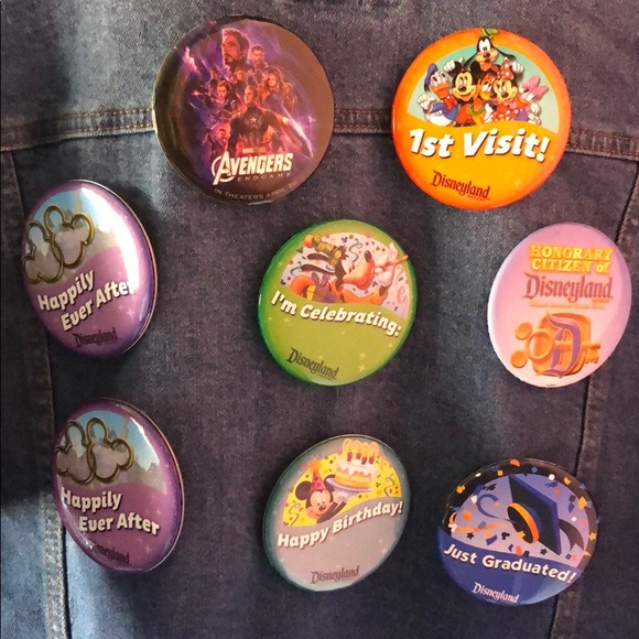 Disneyland Resort Buttons - Picture 2 of 2